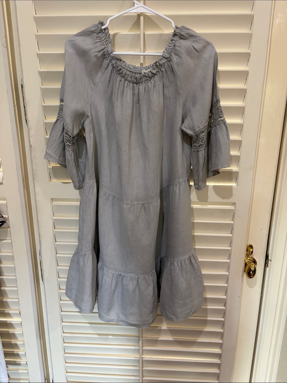 Terror Millennio Light Grey Dress. Size medium a